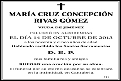 María Cruz Concepción